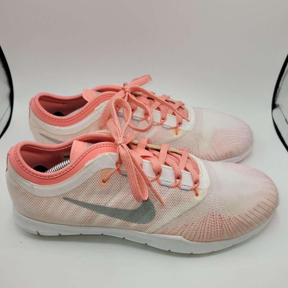 Nike Flex Adapt TR Premium Women's White/Pink  881594-100 US Size 8